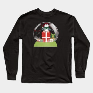 Penguin Snowglobe Long Sleeve T-Shirt